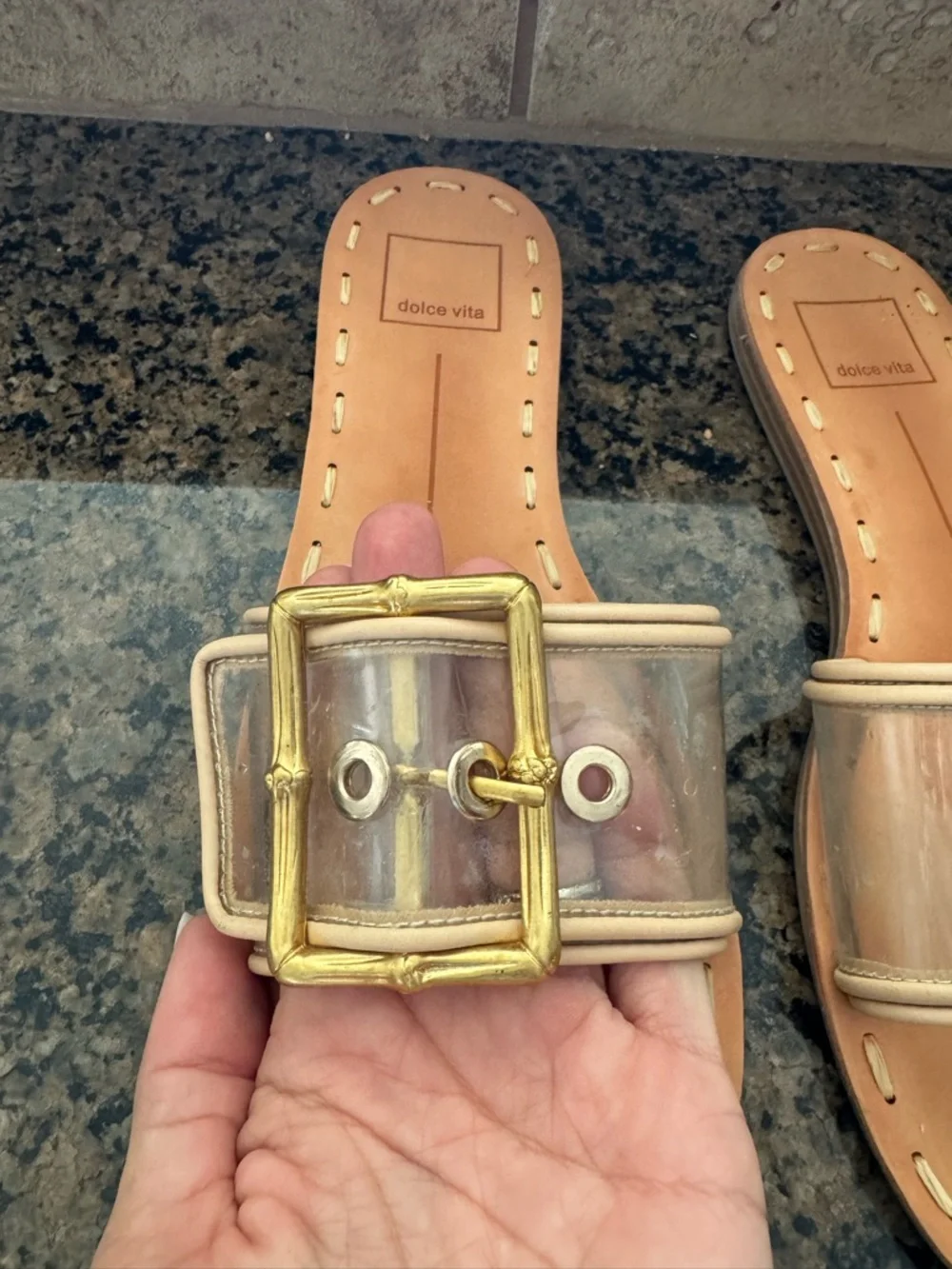 Dolce Vita Dasa Crystal Vachetta size 6.5 - Picture 3 of 5